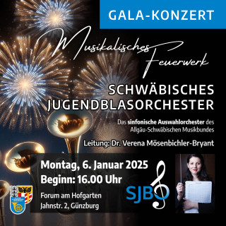 Gala-Konzert des SJBO - Musikalisches Feuerwerk